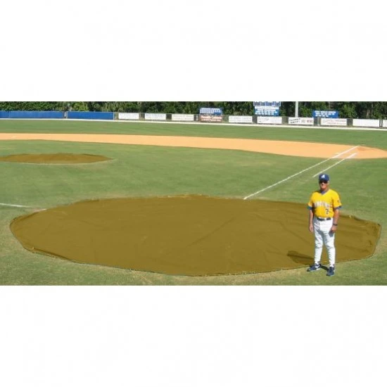 Aer-Flo WWV1820, 20' Diam. Wind Weighted Mound/Homebase Tarp, 82 Lbs Promotions 4 Aer-Flo WWV1820, 20' Diam. Wind Weighted Mound/Homebase Tarp, 82 Lbs Promotions - Image 2