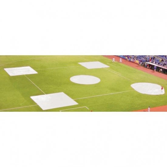 FieldSaver Spot Field Cover, YOUTH Infield Kit, WOVEN POLY Promotions 3 FieldSaver Spot Field Cover, YOUTH Infield Kit, WOVEN POLY Promotions