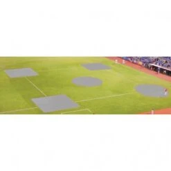 FieldSaver Spot Baseball/Softball Field Covers, Infield Kit, VINYL Promotions -Ball Sports Store a15 739gry 550x550 1