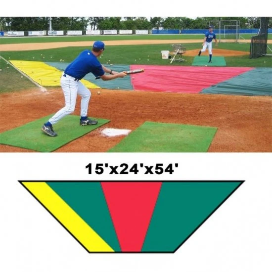 Minor League Bunt Zone Infield Protector, 15'x24'x54' Promotions 4 Minor League Bunt Zone Infield Protector, 15'x24'x54' Promotions - Image 2