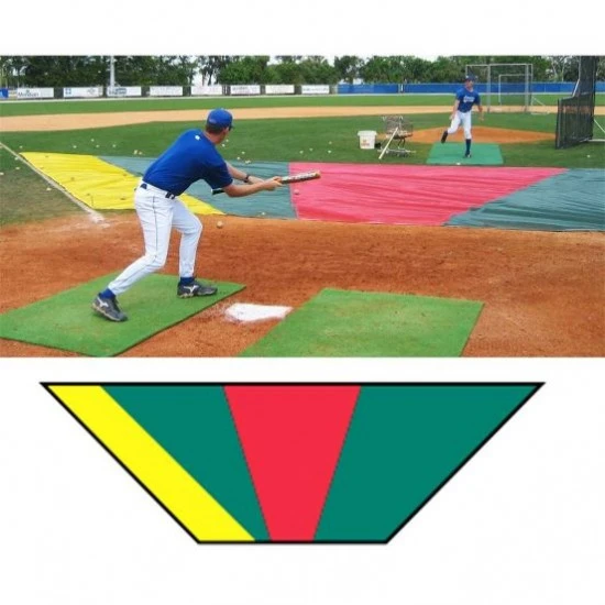 Minor League Bunt Zone Infield Protector, 15'x24'x54' Promotions 3 Minor League Bunt Zone Infield Protector, 15'x24'x54' Promotions