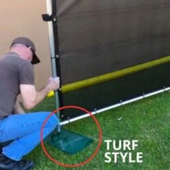 Sportaflex Portable Temporary Outfield Fence Packages Promotions -Ball Sports Store a15 950 turf clip 550x550 1