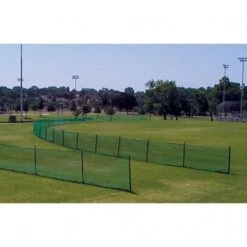 150' Portable Temporary Mesh Outfield Fencing W/ Ground Sockets Promotions