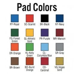 Bison Arena II Portable Free-Standing Volleyball Net System Best Price -Ball Sports Store a25 293 pad colors 550x550 1