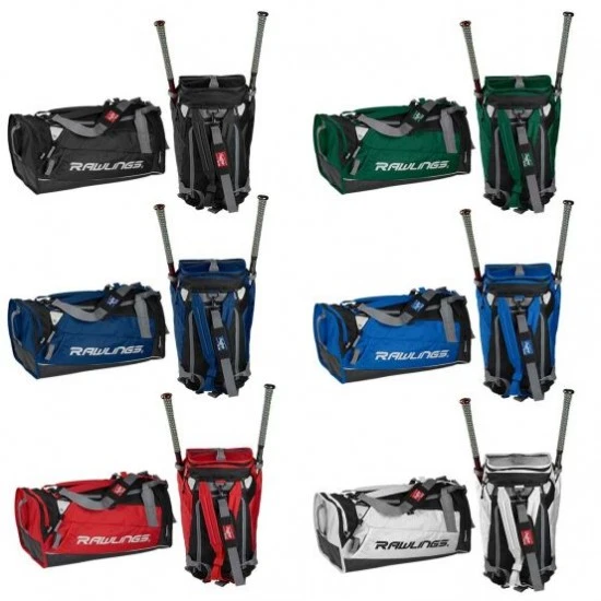 Rawlings Hybrid Backpack Duffel, 25"Hx10.5"Lx11"D Promotions 4 Rawlings Hybrid Backpack Duffel, 25"Hx10.5"Lx11"D Promotions - Image 2