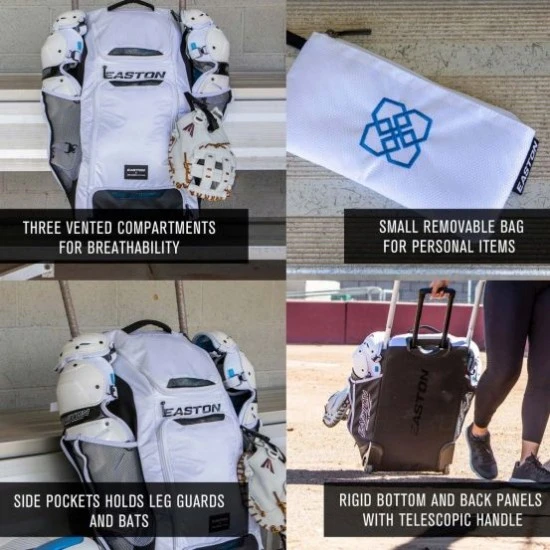 Easton Jen Schro Catcher’s Wheeled Equipment Bag Promotions 6 Easton Jen Schro Catcher’s Wheeled Equipment Bag Promotions - Image 4