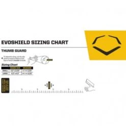 EVOSHIELD Catcher's Thumb Guard Promotions -Ball Sports Store a32 284 size chart 550x550 1