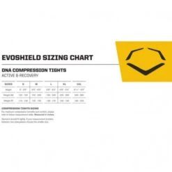 EVOSHIELD Recovery DNA Compression Tights Promotions -Ball Sports Store a32 292 size chart 550x550 1