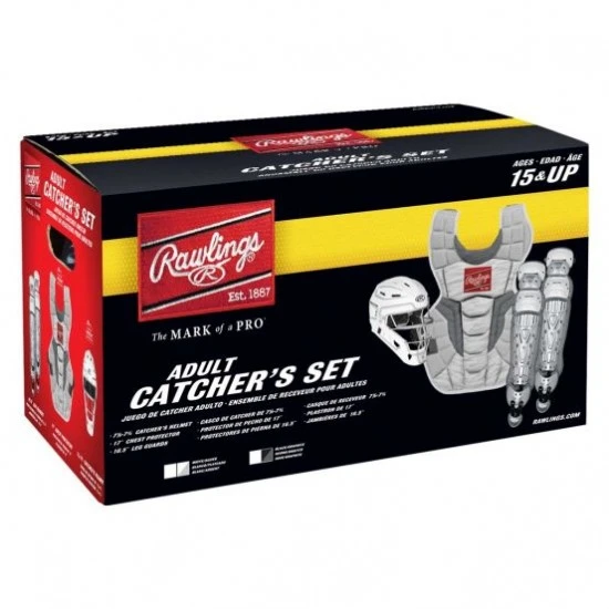 Rawlings Velo INTERMEDIATE NOCSAE Catcher's Gear Set Promotions 7 Rawlings Velo INTERMEDIATE NOCSAE Catcher's Gear Set Promotions - Image 5