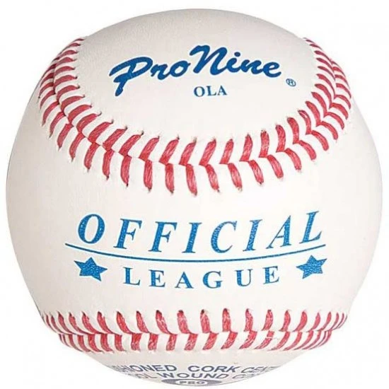 Pro Nine OLA Official League Baseballs, Dz Best Price 3 Pro Nine OLA Official League Baseballs, Dz Best Price