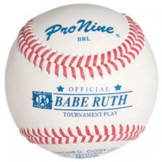 Pro Nine BRL Official Babe Ruth Tournament Baseballs, Dz Best Price 3 Pro Nine BRL Official Babe Ruth Tournament Baseballs, Dz Best Price