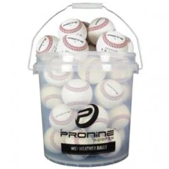 Pro Nine Wet Weather Bucket W/ 24 X4 Composite Youth Practice Balls Promotions