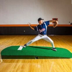 Portolite 10"H X 8'6"L X 4'W Outdoor/Indoor Practice Pitching Mound, Green Promotions -Ball Sports Store a32 836 new 01 550x550 1