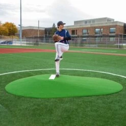 Portolite 10"Hx11'3"Lx7'7"W Full Length Game Pitching Mound, Green Promotions -Ball Sports Store a32 843 new 01 550x550 1