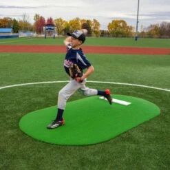 Portolite 10"Hx11'3"Lx7'7"W Full Length Game Pitching Mound, Green Promotions -Ball Sports Store a32 843 new 05 550x550 1