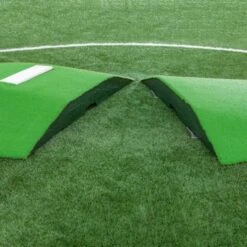 Portolite Two-Piece 10"Hx11'3"Lx7'7"W Game Pitching Mound, Green Promotions -Ball Sports Store a32 845 new 02 550x550 1