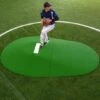 Portolite Two-Piece 10"Hx11'3"Lx7'7"W Game Pitching Mound, Green Promotions -Ball Sports Store a32 845 new 550x550 1