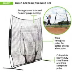 Champion Rhino Flex 7'x7' Portable Pitching & Batting Catch Net Promotions -Ball Sports Store a32 864 2 550x550 1