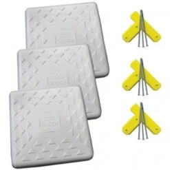 Soft Touch 15" Spike-Down Base W/ Tees & Spikes, S1500, Set/3 Promotions