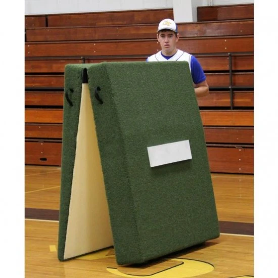 Proper Pitch 9'6"Lx4'Wx10"H Fold'n Roll HS/Collegiate Mound, Green Promotions 4 Proper Pitch 9'6"Lx4'Wx10"H Fold'n Roll HS/Collegiate Mound, Green Promotions - Image 2