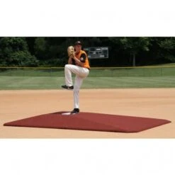 Proper Pitch 8"Hx11'6"Lx8'3"W Tapered Game Mound, Clay Promotions