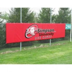 Cover Sports 3'H X 12'L Baseball/Softball Backstop Padding W/Graphics Promotions -Ball Sports Store a32 978 4 550x550 1