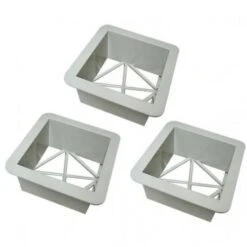Soft Touch Base Replacement Ground Mounts, AY1415M, Set/3 Promotions