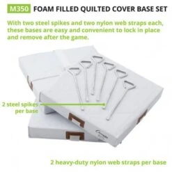 Champion 14" X 14" Economy Baseball/Softball Bases, White, M300 Promotions 10 Champion 14" X 14" Economy Baseball/Softball Bases, White, M300 Promotions -Ball Sports Store a33 278 new 05 550x550 1