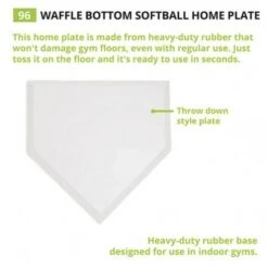 Champion Waffle Bottom Rubber Home Plate, 96 Promotions -Ball Sports Store a33 279 new 02 550x550 1