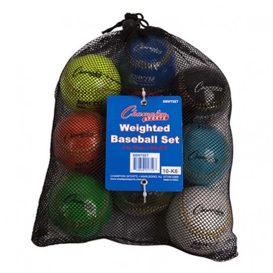Champion Weighted Baseball Training Set, BBWTSET Promotions 6 Champion Weighted Baseball Training Set, BBWTSET Promotions - Image 4