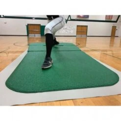 Portolite 8'6"Lx4'Wx10"H Two-Piece Indoor Pro Practice Baseball Mound, Green Promotions -Ball Sports Store a33 701 new 3 550x550 1