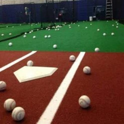 6' X 12' Lined Batting Turf Mat Pro Promotions -Ball Sports Store a33 754 clay inset 550x550 1