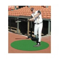 6' Dia. (Pair) On-Deck Circle Turf Mats Promotions