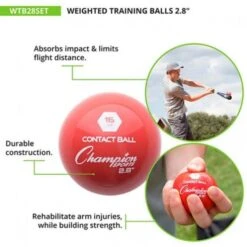 Champion 6/set 2.8" Weighted Training Balls Promotions -Ball Sports Store a34 001 5 550x550 1