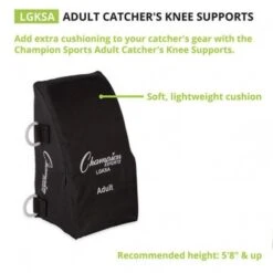 Champion ADULT Catcher's Knee Supports, LGKSA Promotions 10 Champion ADULT Catcher's Knee Supports, LGKSA Promotions -Ball Sports Store a34 696 new dia 01 550x550 1