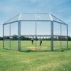 10' X 10', W/ Full Hood Permanent Baseball/Softball Backstop, BSCL10HW Promotions -Ball Sports Store a34 852 new 550x550 1
