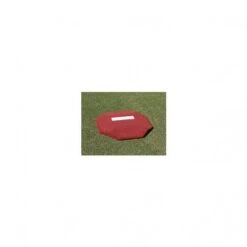 Proper Pitch 3'6"Wx3'6"Lx4"H Portable Youth Baseball Training Mound, Clay Promotions