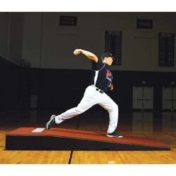 Promounds 5'Wx9'Lx10"H Pro Portable Pitching Mound, Clay Promotions
