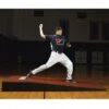Promounds 4'Wx9'Lx10"H Collegiate Portable Pitching Mound, Clay Promotions