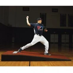 Promounds 4'Wx9'Lx10"H Collegiate Portable Pitching Mound, Clay Promotions