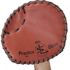 Two Hands Trainer Leather Baseball/Softball Training Glove, LEFT HAND THROW Best Price