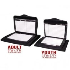 Champro TRIPLE Quarterback Playbook Wrist Band Promotions 8 Champro TRIPLE Quarterback Playbook Wrist Band Promotions -Ball Sports Store a47 626 side view 550x550 1