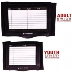 Champro TRIPLE Quarterback Playbook Wrist Band Promotions 9 Champro TRIPLE Quarterback Playbook Wrist Band Promotions -Ball Sports Store a47 626 top view 2 550x550 1