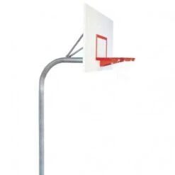Bison 4-1/2'' Gooseneck Basketball Hoop W/ Rectangular Backboard, PR60 Promotions
