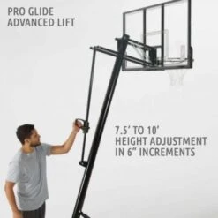 Spalding Hercules Pro Glide Advanced 52" Portable Basketball Hoop Promotions -Ball Sports Store a55 238 lift 550x550 1