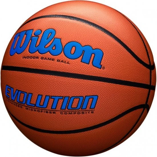 Wilson Official 29.5 Evolution Basketball, Navy, Royal, Green, Scarlet Promotions 4 Wilson Official 29.5 Evolution Basketball, Navy, Royal, Green, Scarlet Promotions - Image 2