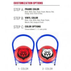 Stadium Chair Locker/Time Out Stool W/ Artwork Promotions -Ball Sports Store a55 714 new inset 550x550 1