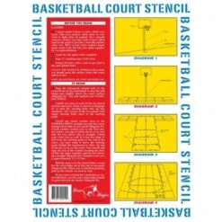 Superior Court Basketball Court Stencil Promotions -Ball Sports Store a55 751bw 16 550x550 1