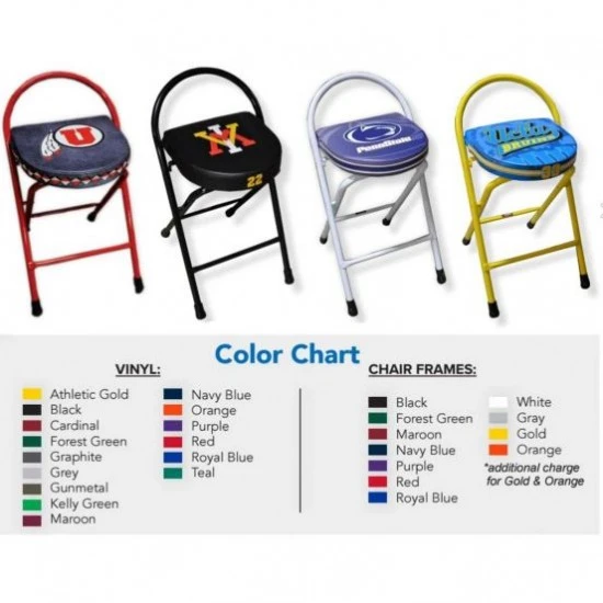Fisher Custom Locker/Timeout Folding Stool Promotions 5 Fisher Custom Locker/Timeout Folding Stool Promotions - Image 3