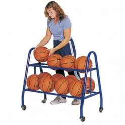 Jaypro 18 Ball Heavy Duty Basketball Ball Cart, BBC-18 Promotions